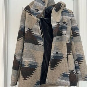 Mossimo Gray Wool-Blend Jacket
